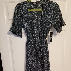 High Low wrap dress